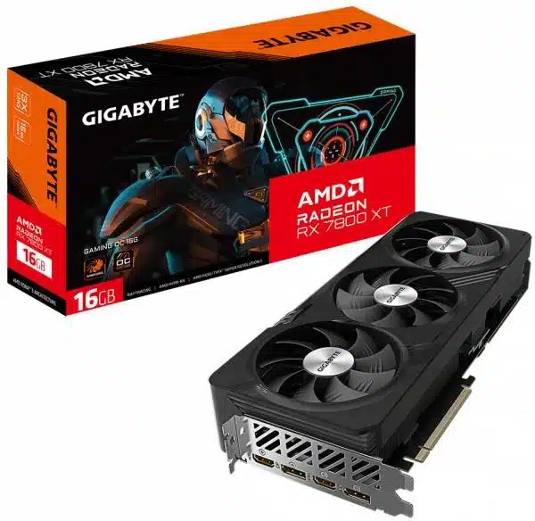 Karta graficza Gigabyte Radeon RX 7800 XT Gaming OC 16GB PCI-E GDDR6 (GV-R78XTGAMING OC-16GD) 