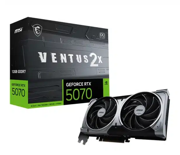 MSI GeForce RTX 5070 12GB Ventus 2X OC