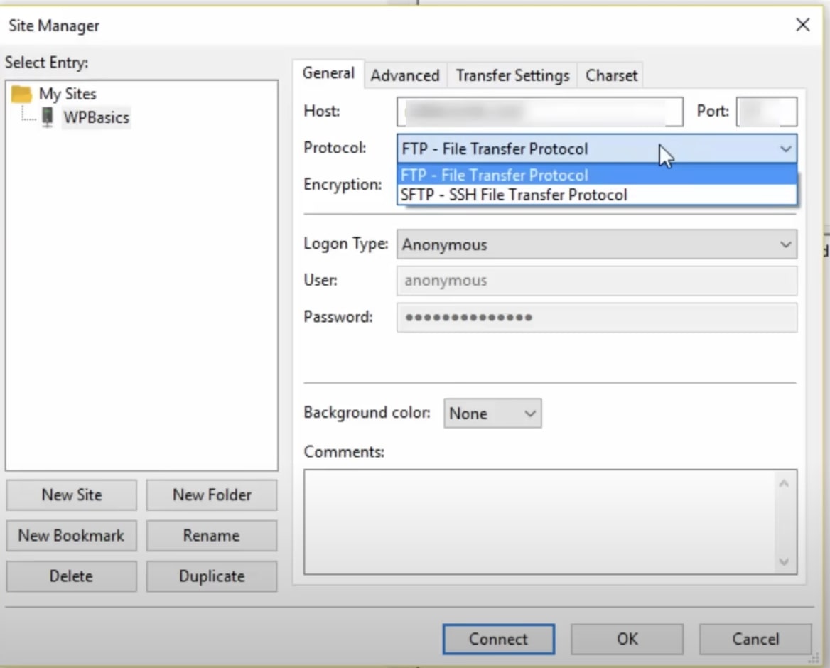 Samouczek „Jak korzystać z FileZilla FTP”