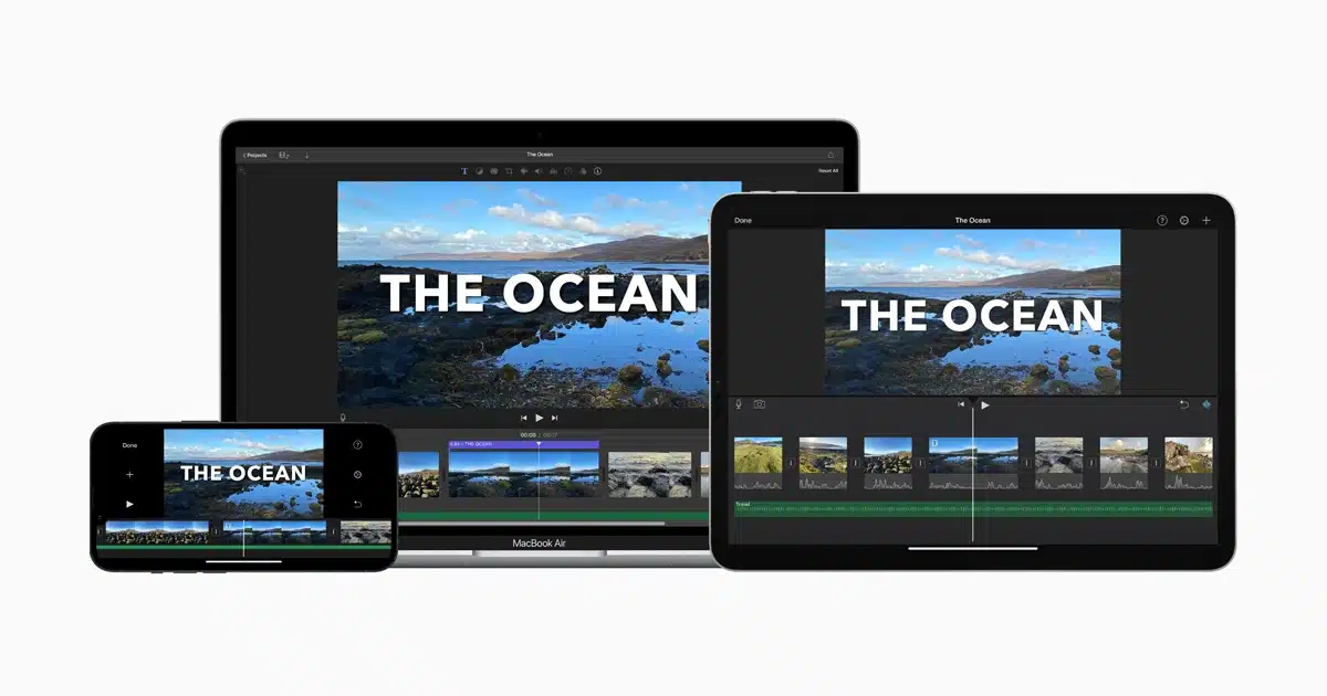 iMovie - darmowy program do montowania filmów