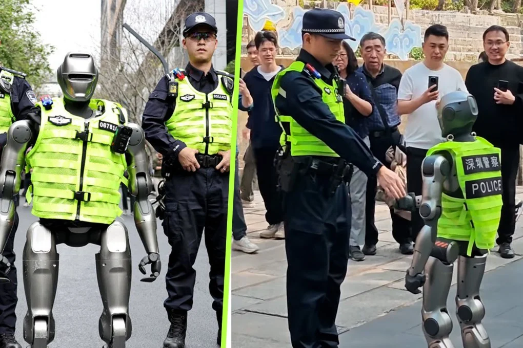 Chińskie roboty humanoidalne w usługach publicznych