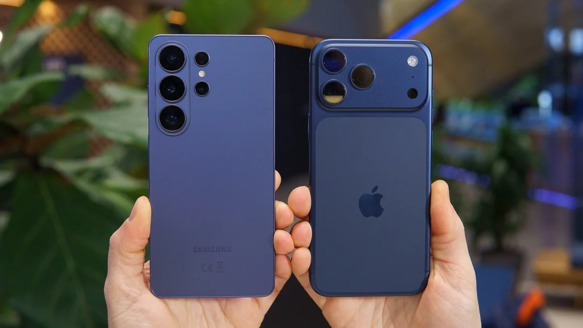 Samsung Galaxy S26 Ultra i iPhone 17 Pro Max - porównanie