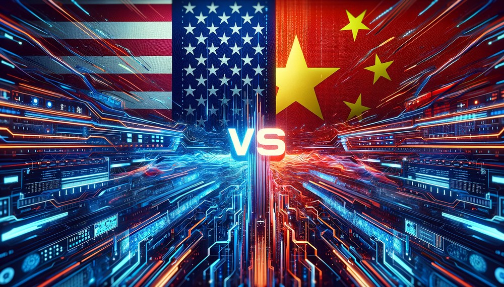 USA vs Chiny – dwa modele sztucznej inteligencji w 2026 roku - amerykańska dominacja modeli AI i software’u kontra chiński, państwowy system wdrażania sztucznej inteligencji na masową skalę