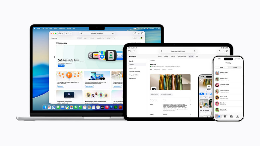 Apple Business Polska - platforma