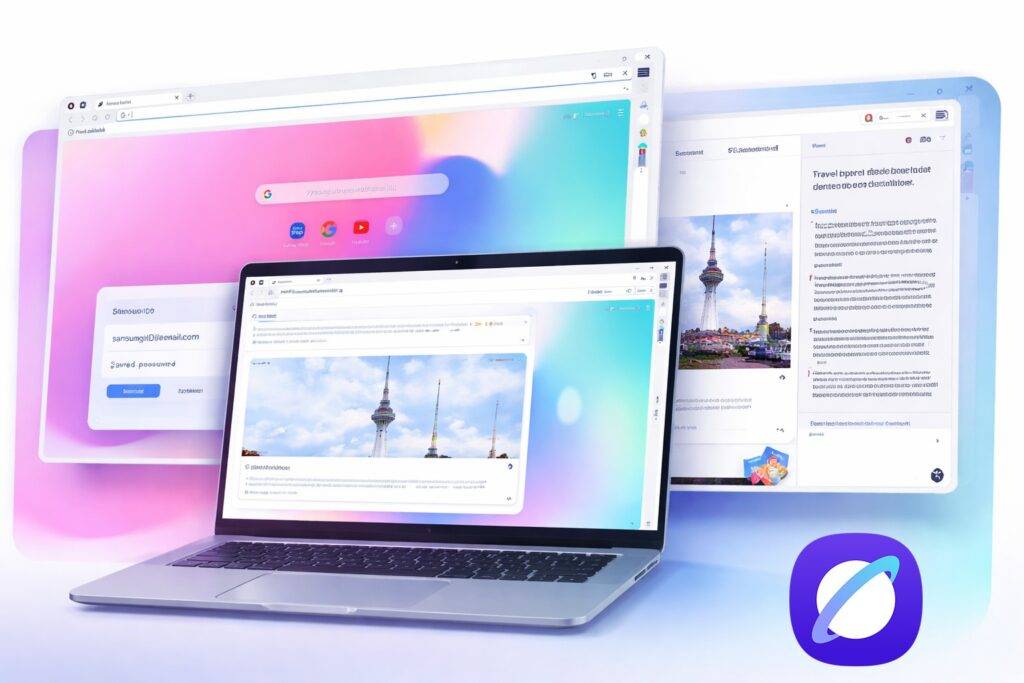 Przeglądarka Samsung Internet z AI trafia na Windows. Nowy browser zmienia internet Przeglądarka Samsung na Windows
