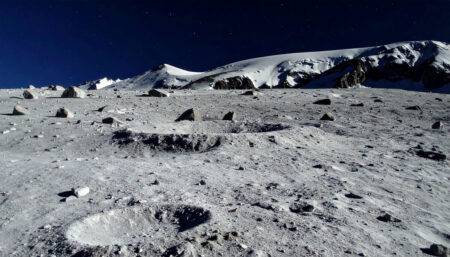 Południowy biegun Księżyca | NASA