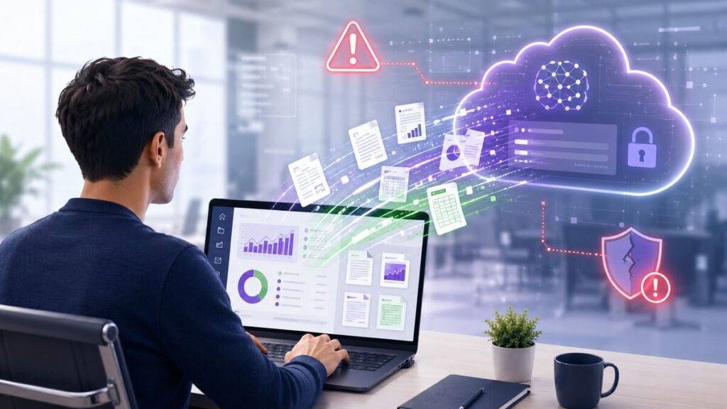 Shadow AI w firmie – niekontrolowane użycie sztucznej inteligencji przez pracownika i ryzyko wycieku danych