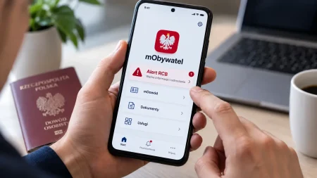 Alert RCB w aplikacji mObywatel – ostrzeżenia i powiadomienia bezpośrednio w telefonie