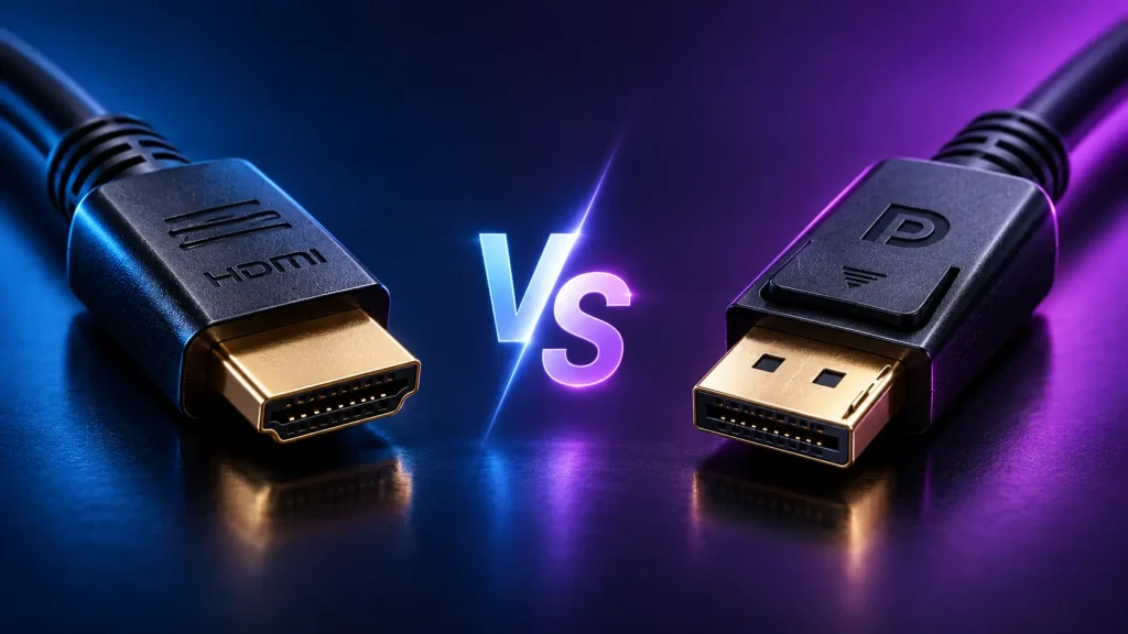 DisplayPort czy HDMI – co lepsze do monitora, gier i 4K? DisplayPort czy HDMI – co lepsze do monitora, gier i 4K