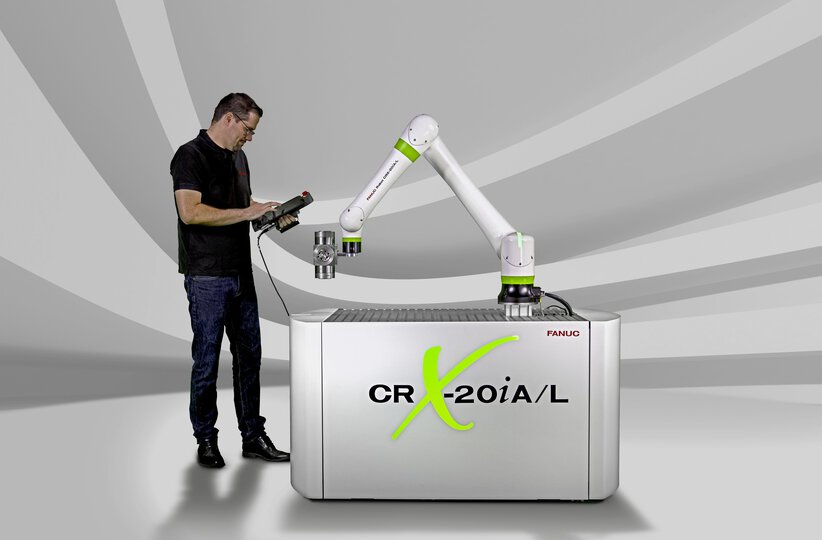 FANUC CRX-20iA/L. Źródło grafiki: oficjalne materiały FANUC