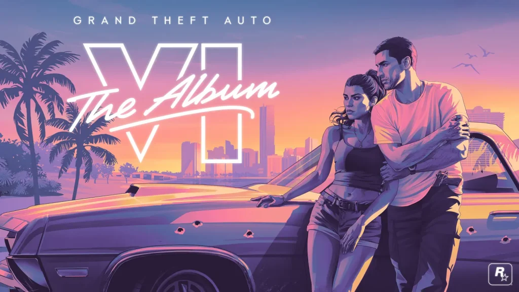GTA 6 odkrywa kolejne karty. Rockstar ujawnił pierwszych artystów i 34-utworowy soundtrack GTA 6 soundtrack – oficjalna grafika Grand Theft Auto VI