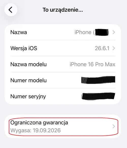 Jak sprawdzić używany iPhone przed zakupem - gwarancja