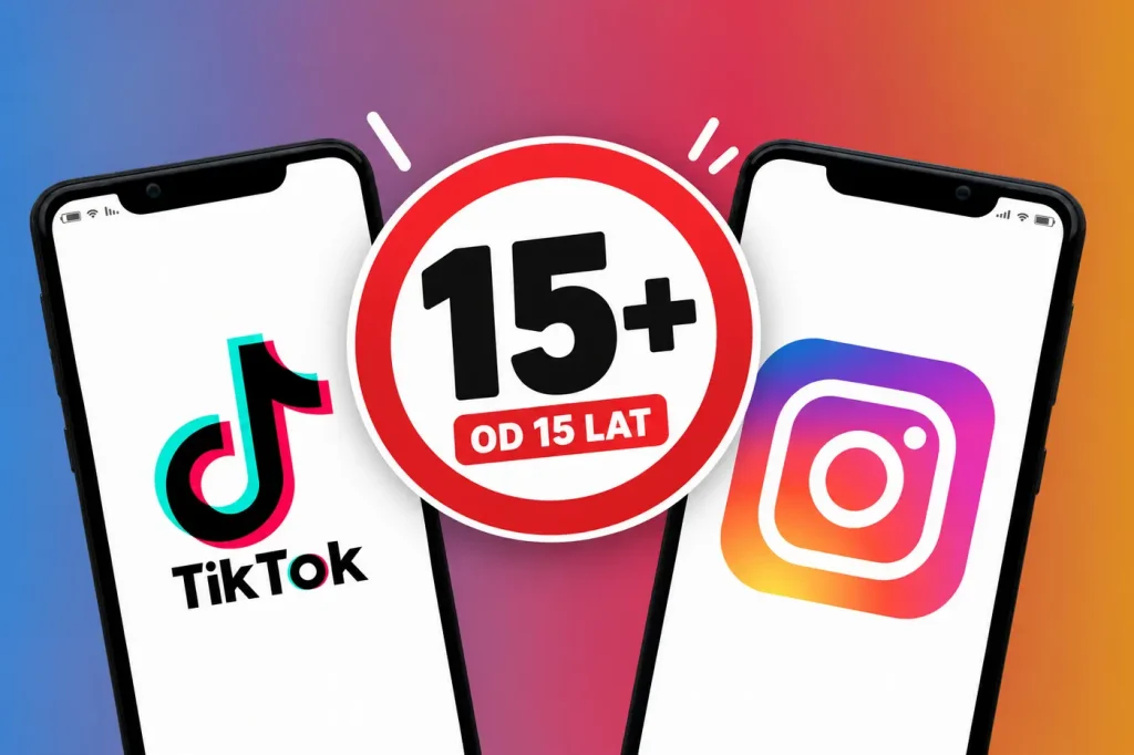 TikTok i Instagram dopiero od 15 lat? UE szykuje ogromne zmiany w social mediach TikTok i Instagram od 15 lat