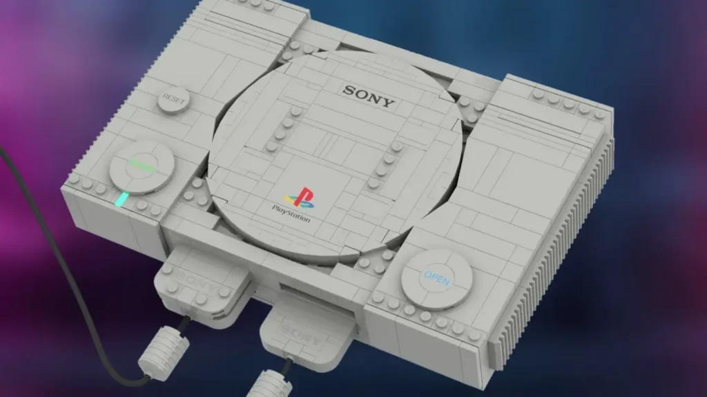 Pierwsze PlayStation wraca. Sony pokazało konsolę zbudowaną z 1911 klocków LEGO LEGO PlayStation
