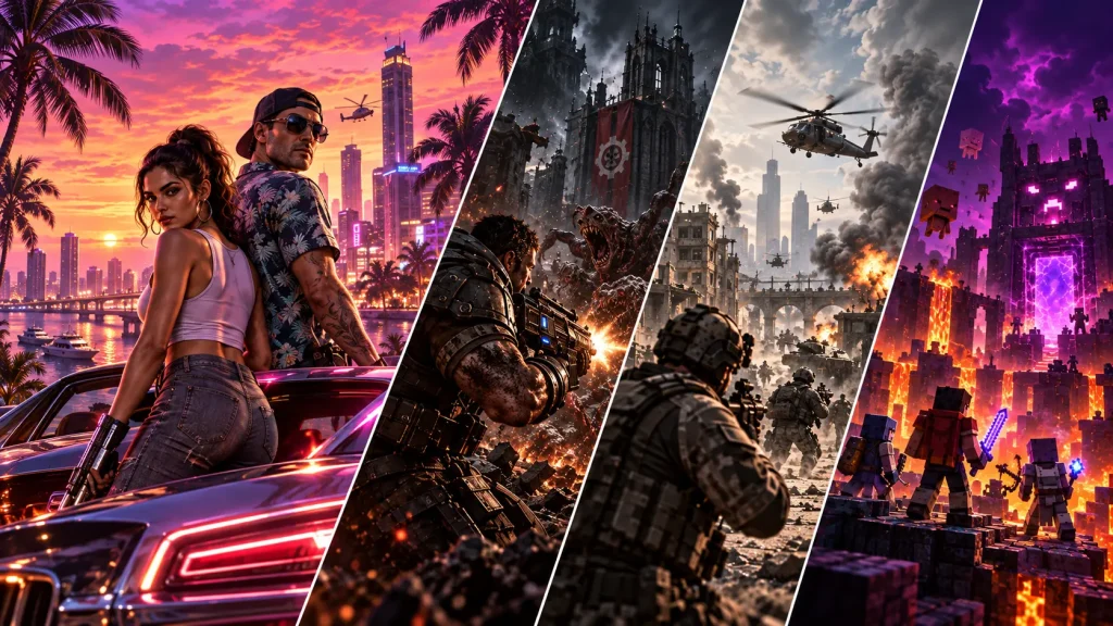 Najlepsze premiery gier jesień 2026. GTA 6, Gears of War: E-Day i największe hity premiery gier jesień 2026